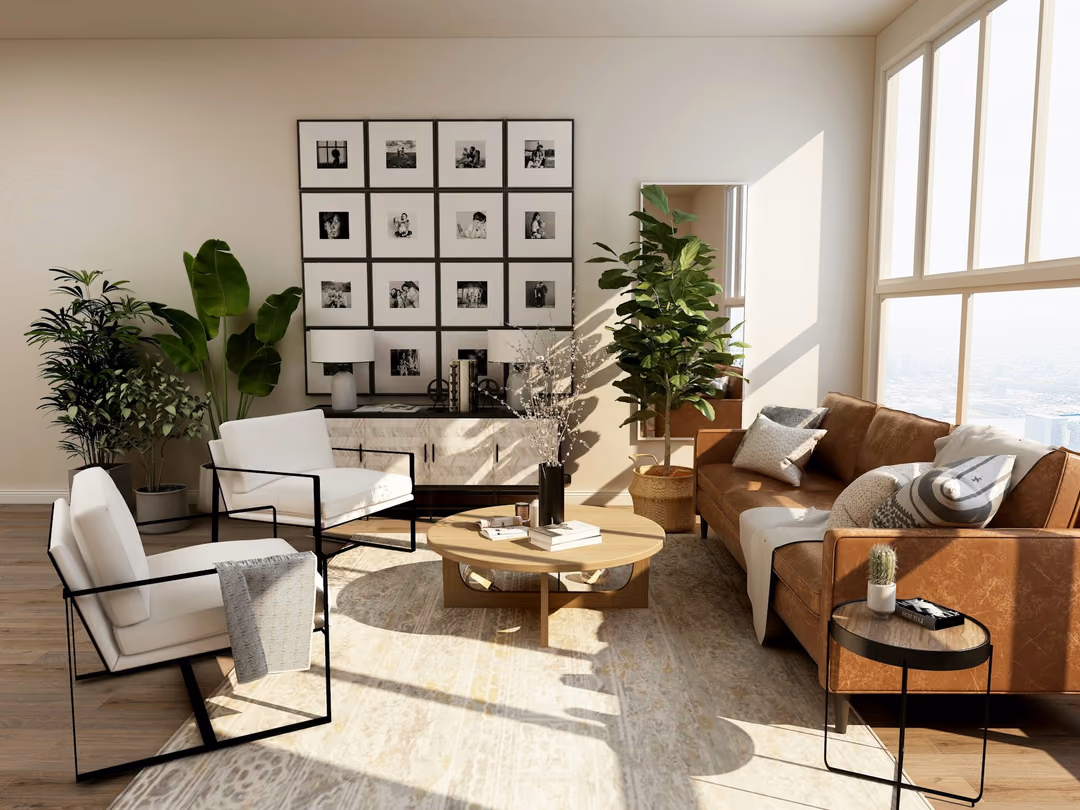Lichtdurchfluteter, modern renovierter Wohnraum